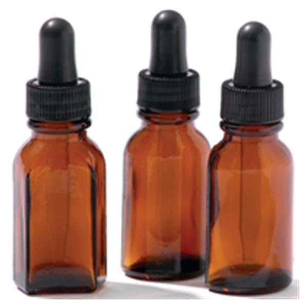 Bottle Dropper Rexam Glass 2oz Amber 12/Box, 3 BX/CA